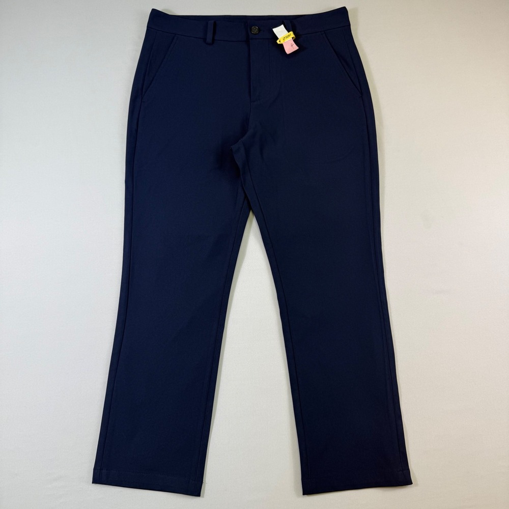 Mizzen+Main Upton Chino Pants Mens 31x27 Navy Blue Performance Stretch BPN29-NVY